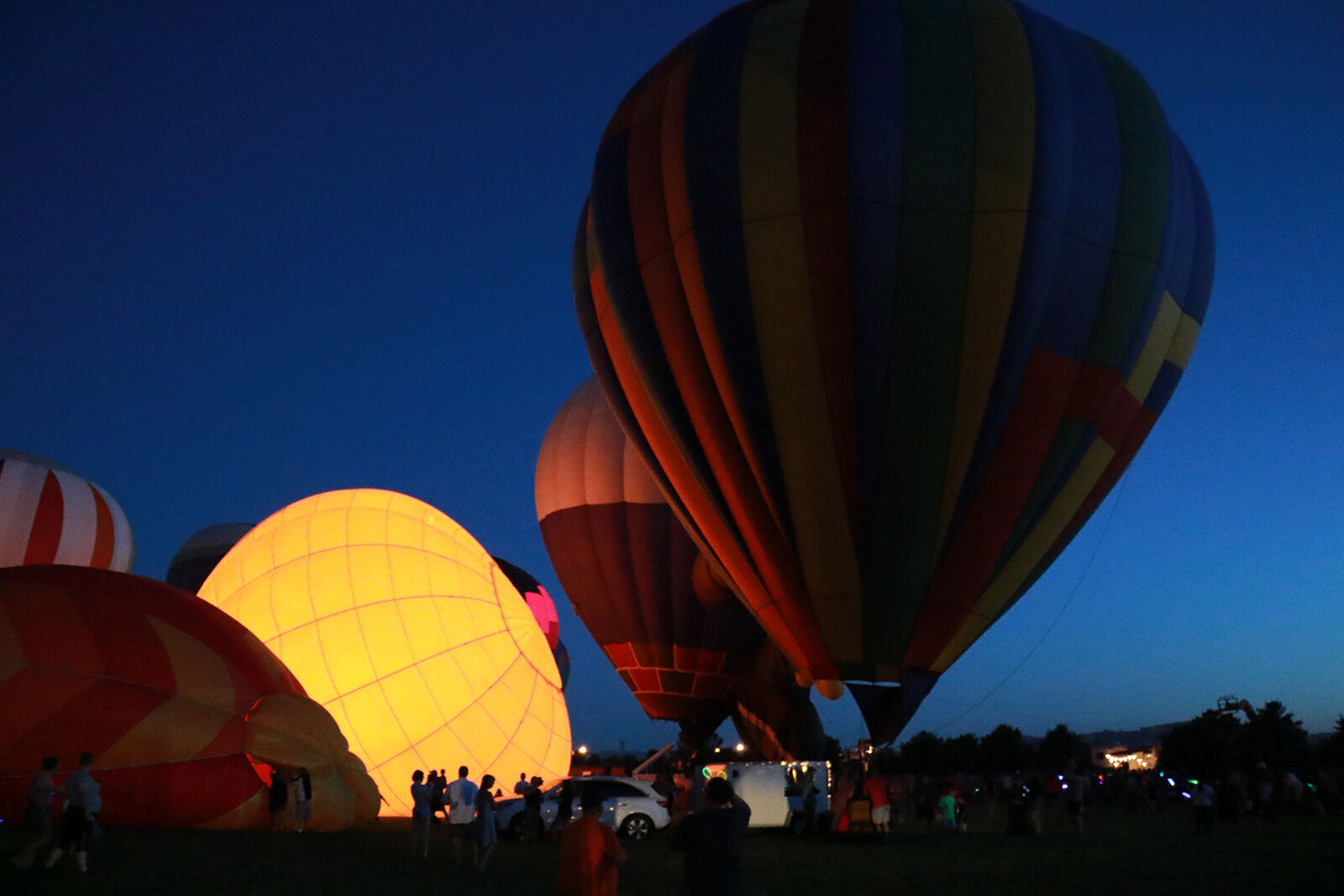 PHOTOS: Old West Night Glow Hot Air Balloon Festival 2022